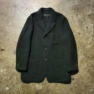 COMME des GARCONS HOMME 00AW ワッフルウールジャケット 2000AW AD2000 コムデギャルソンオム