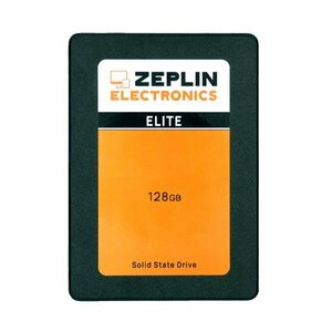 新品 ZEPLIN 2.5インチ SATA SSD 128GB ELITEシリーズ R：510MB/s W：460MB/s 3年保証