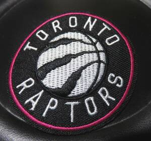 黒桃円■新品NBトロント・ラプターズToronto Raptors　刺繍ワッペン