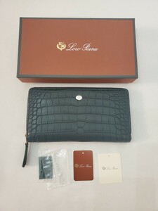 ロロピアーナ　Loro piana アリゲーター クロコダイル　長財布　新品未使用　