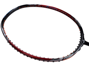 ◆apacs◆Z-FUSION BLACK/RED◆5U◆Hi-SPEED＆POWER◆6.4mm Extra Slim Shaft◆バドミントンラケット◆ブラックレッド◆黒赤