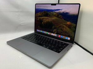 １円スタート！！《M1Pro搭載》Apple MacBook Pro A2442 (14-inch, 2021) 外国語キーボード スペースグレイ [Nmc]