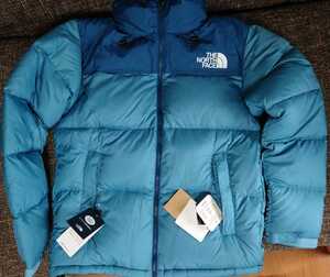 ★【大人気・新品タグ付き・送料無料】THE NORTH FACE / ザ ノース フェイス　2021 ダウン　ヌプシジャケット（メンズ）サイズL ブルー　★