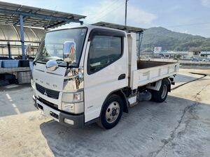 三菱ふそうキャンターダンプ MITSUBISHI FUSO CANTER. FBA60 平成27年(2015年). 3トン(3000KG)ダンプ.下取りも可能. 