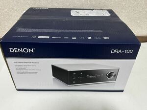 新品未開封 DENON【DRA-100】デノン ハイレゾ対応ネットワークプレーヤー内蔵プリメインアンプ　ネットワークレシーバー 