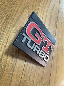 【希少！】スカイライン ジャパン GT TURBO 日産 NISSAN エンブレム 旧車 当時物