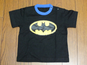 ☆新品 DC SUPER FRIENDS DCスーパーフレンズ バットマン ロゴ柄 Tシャツ アメコミ 80サイズ キッズ/ベビー 子供服