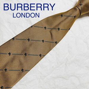 BURBERRY LONDON バーバリーロンドン　ネクタイ　レジメンタルストライプ　ロゴ刺しゅう　ホースマーク　格子柄　シルク100% イタリア製
