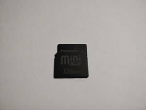 miniSDカード　Panasonic　128MB　メガバイト　メモリーカード　ミニSDカード