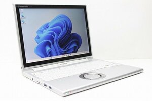 1円スタート ノートパソコン Windows11 2in1PC 第7世代 Core i5 Panasonic レッツノート CF-XZ6 Windows10 SSD256GB メモリ8GB タッチ