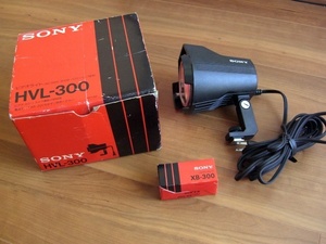 SONY ソニー ビデオライト HVL-300 点灯確認済み ハロゲンランプ使用