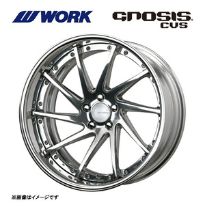 送料無料 ワーク GNOSIS CVS FULL REVERSE ディープコンケイブ DEEP RIM Wdisk 11J-20 +58～－35 5H-112 【4本セット 新品】