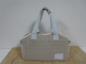 louisdog ルイスドッグ　Petitサイズ　キャリーバッグ　Tote Bag Lin n Den Natural Linen　中古　定価32000円