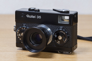 【希少レンズ搭載】Rollei 35 S-Xenar 40mm F3.5 Black SINGAPORE | ローライ35 コンパクトカメラ