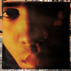 ☆希少アナログLPレコード Lenny Kravitz / Let Love Rule レニー・クラヴィッツ #Curtis Mayfield, カーティス・メイフィールド R&B