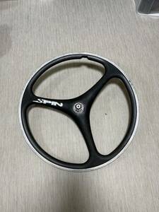 廃盤 SPIN スピン 26インチ MTB シマノフリー クリンチャー 3本バトン カーボンホイール 希少