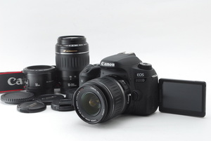 Canon キヤノン EOS 9000D トリプルレンズキット 新品SD32GB付き