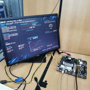 ASUS H760M-AJ D4/m.2WIFI MATXマザーボード/INTEL第12世代 CPU( LGA1700 )/PCパーツ 自作PC DIY 修理材料★通電,BIOS確認のみ