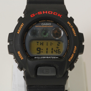 ◎動作品◎　カシオ　G-SHOCK　DW-6900G　ブラック　黒　腕時計