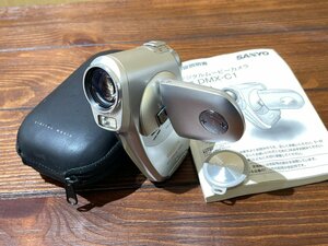 【ジャンク】SANYO デジタルムービーカメラ DMX-C1 Xacti ハンディカメラ