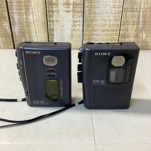 SONY ソニー カセットレコーダー TCM-59 TCM-39 カセットプレーヤー カセットコーダー 2点セット