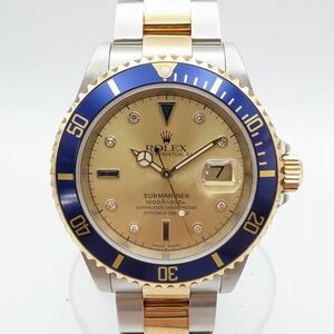 Rolex (ロレックス) サブマリーナ デイト 16613SG　ノンポリッシュ　serial Y