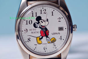 貴重　パイアイ　 ミッキーマウス　 最高級　17石腕時計　 AUTOMATIC 　スケルトン　 LORUS　SEIKO　ディズニー