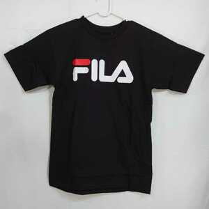 【S】FILA フィラ/PRINTED TEE/半袖Tシャツ/ブラック