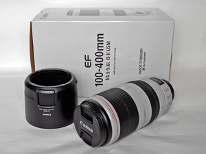 Canon キヤノン 望遠ズームレンズ EF100-400mm F4.5-5.6L IS II USM フルサイズ対応
