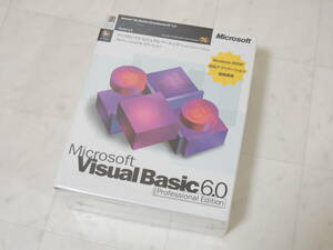 A-05058●未開封 Microsoft Visual Basic 6.0 Professional Edition 日本語版 SP6更新データ同梱 (マイクロソフト Sevicpack Sevic Pack 6)