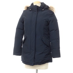 【中古】ウールリッチ WOOLRICH ポリエステルナイロン ファーダウンコート【EU12（JP7号相当）】