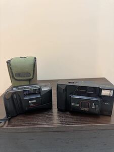 1円 スタートRICOH AF-100D TITAN C-1000 フィルムカメラ カメラ コンパクトフィルムカメラ 2つ