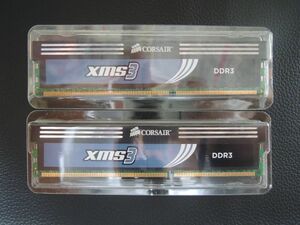 新品 デスクトップ用メモリ CORSAIR CMX4GX3M2A1600C9 PC3-12800 DDR3-1600 2GB x 2枚 合計4GB 定形外郵便￥210可
