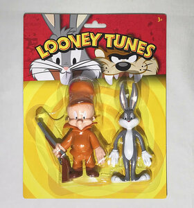 Looney Tunes (ルーニー・テューンズ)　エルマー・ファッド　&　バックス・バニー　フィギュア