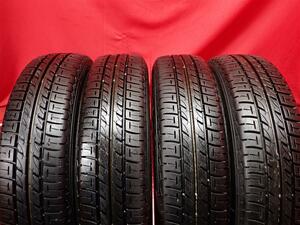 中古タイヤ 145/80R12 74S 4本セット ブリヂストン スニーカー SNK2 BRIDGESTONE SNEAKER SNK2 9分山★n12 アルト ミラ ライフ ザッツ