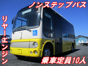 【諸費用コミ】:【朝日株式会社】H19小型ADG-日野ポンチョバス車いす移動車乗車定員10人福祉車両ノンステップ自動ドア