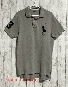 458　POLO RALPH LAUREN　ポロラルフローレン　ビッグポニーポロシャツ　コットンポロシャツ　カジュアル　sizeSP