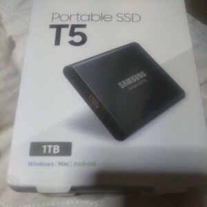 Samsung 外付けSSD T5 1TB USB3.1 Gen2対応 未使用 ps4使用可