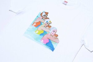 1円～ 1スタ Royalwest ロイヤルウエスト Tシャツ 半袖 S/S POOL GIRLS SUPREME 元ネタ TEE CALIFORNIA メンズ ショートスリーブ L