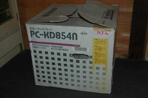 カラーディスプレイモニター NEC 14インチ PC-KD854N used/美品　検) アナログRGB ケーブル付き 元箱