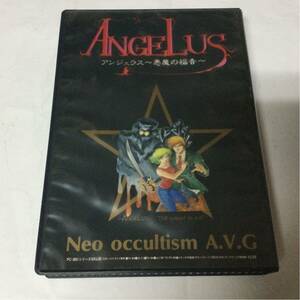 PC-8801シリーズソフト アンジェラス ～悪魔の福音～ 5インチ 4枚組 箱、説付き FD ANGELUS