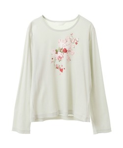 「PINK HOUSE」 長袖カットソー MEDIUM ミント レディース