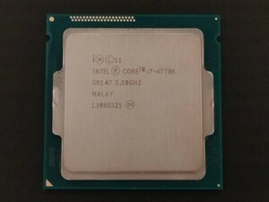 Intel Core i7-4770K 【CPU】