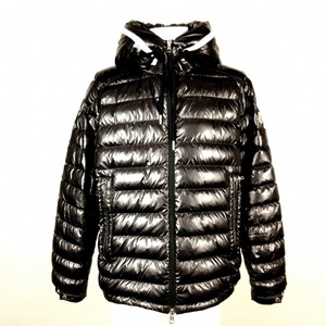 モンクレール MONCLER ダウンジャケット サイズ1 S AKINARI(アキナリ) ダウン、ナイロン 黒 メンズ 長袖/冬/Wジップアップ/2023AW