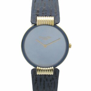ディオール バギラ 腕時計 ウォッチ ブランドオフ Dior GP（ゴールドメッキ） 腕時計 GP/革 中古 レディース