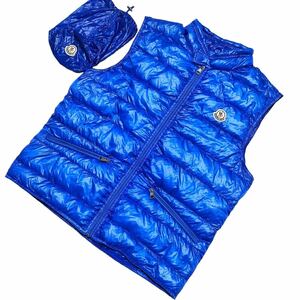 世界最高峰!!!超VIP完全頂点別格!!!【モンクレール MONCLER】一生ものこれ以上なし◎ 超軽量ラグスポ 全天候対応型 ダウンベスト L〜XL