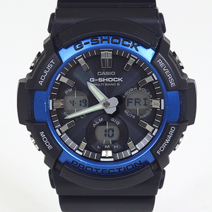 CASIO カシオ メンズ腕時計 G-SHOCK GAW-100B 電波ソーラー 20気圧防水 【中古】