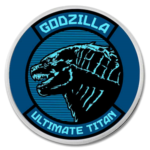 「ゴジラvsコング」ゴジラ銀貨 1オンス カラー ブリスターパック入り 2100-06-2021-godzilla-color-bp