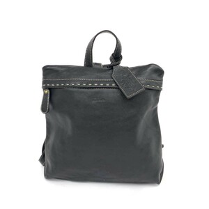 良好◆DAKOTA ダコタ リュックサック◆ ブラック レザー レディース バックパック bag 鞄