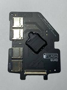 iFLASH QUAD iPodのSD化に iPod用 MicroSD 4枚 変換アダプター